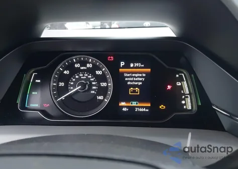 2020 Hyundai Ioniq Hybrid Blue из США, поврежденный, VIN KMHC65LC0LU206992